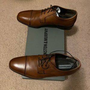 Johnston & Murphy Emmert Cap Lace Shoes